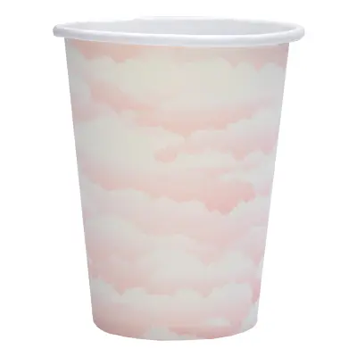 Pappersmuggar Moln Rosa - 10-pack