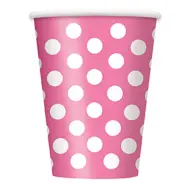 Pappersmuggar Rosa Prickiga - 6-pack