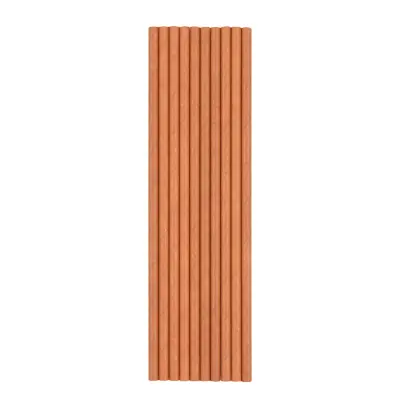 Papperssugrör Roséguld - 10-pack