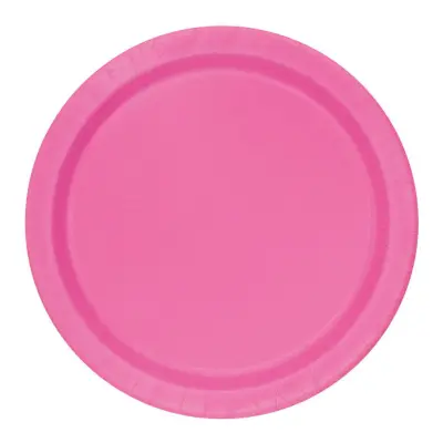 Papperstallrikar Rosa - 16-pack