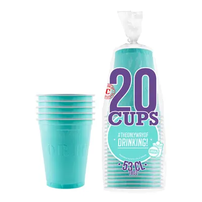 Party Cups Turkos - 20-pack