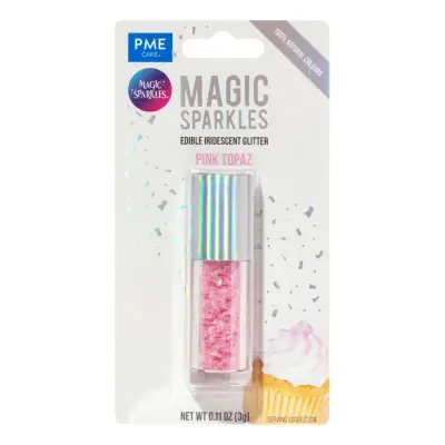 PME Ätbart Glitter Iriserande Ljusrosa - 3 g