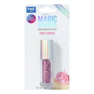 PME Ätbart Glitter Iriserande Rosa - 3 g