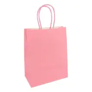 Presentpåse med Handtag Ljusrosa