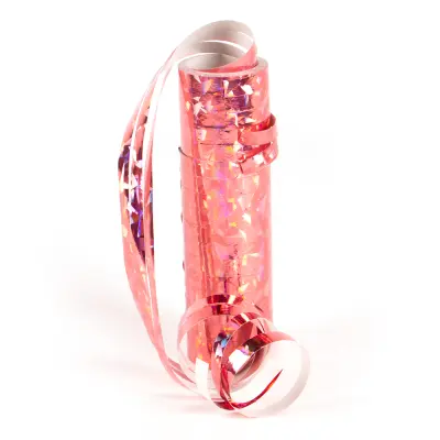 Serpentin Hologram Rosa - 2-pack