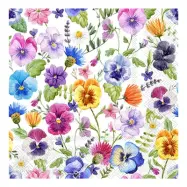 Servetter Blommor Sommar - 20-pack
