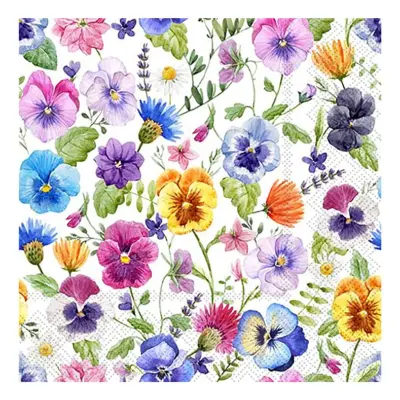 Servetter Blommor Sommar - 20-pack