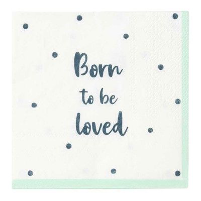 Servetter Born to be Loved - 20-pack