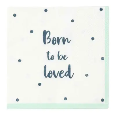 Servetter Born to be Loved - 20-pack