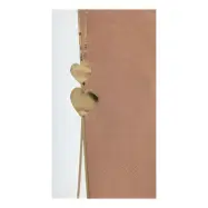 Servetter Hjärta Mocha - 12-pack