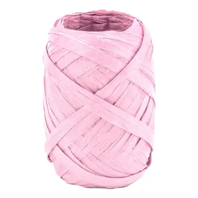 Snöre Raffia Ljusrosa