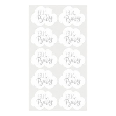 Stickers Hello Baby - 10-pack