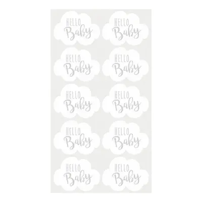 Stickers Hello Baby - 10-pack