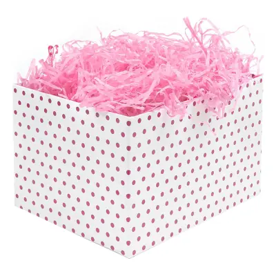 Strimlat Papper Ljusrosa - 30 gram