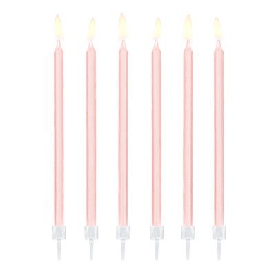 Tårljus Ljusrosa - 12-pack