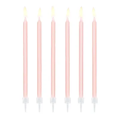 Tårljus Ljusrosa - 12-pack