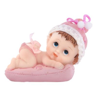 Tårtdekoration Bebisflicka på Kudde