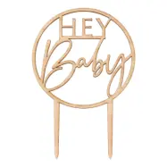 Tårtdekoration Hey Baby