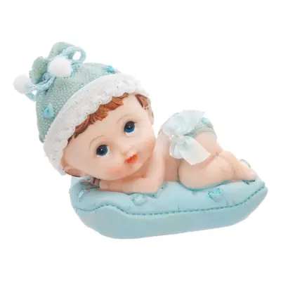 Tårtfigur Bebispojke på Kudde