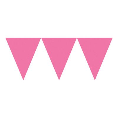 Vimpelgirlang Rosa Lång