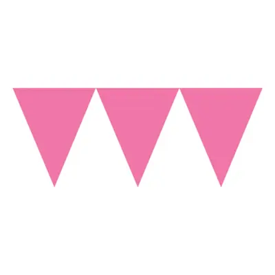 Vimpelgirlang Rosa Lång