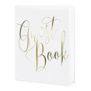 Vit Gästbok Guest Book