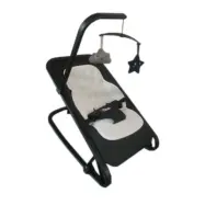 2ME babysitter Klara med lekbåge, black