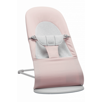 BabyBjörn - Babysitter Balance Soft - Ljusrosa/Grå / Vävd/Jersey / Ljusgrå