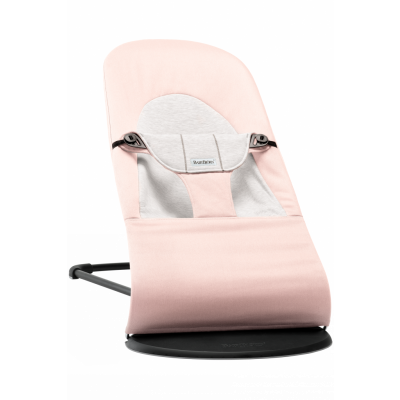 BABYBJÖRN Babysitter Balance Soft - Ljusrosa/Grå, Cotton/Jersey
