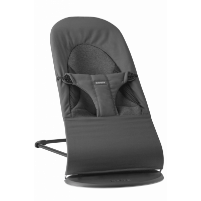 BabyBjörn - Babysitter Balance Soft - Mörkgrå / Vävd/Jersey, Tri-Fabric / Svart