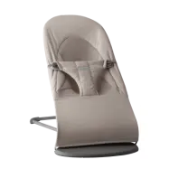 BabyBjörn - Babysitter Balance Soft - Sandgrå / Vävd/Jersey, Tri-Fabric / Mörkgrå