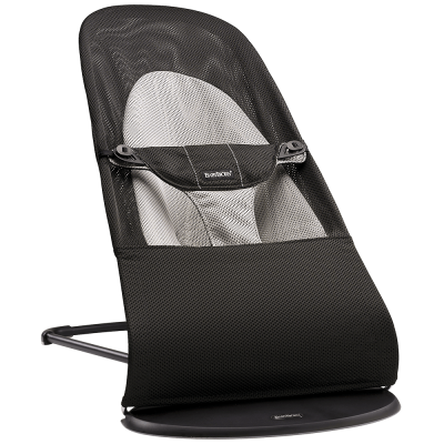 BABYBJÖRN Babysitter Balance Soft Svart/Grå, Mesh