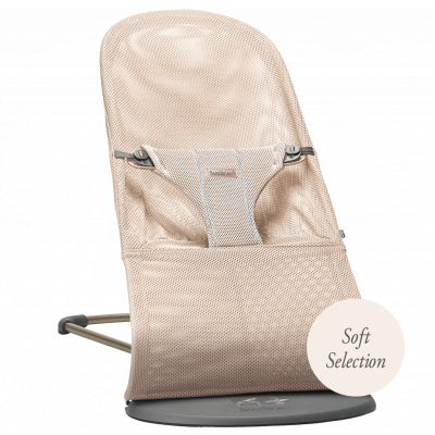 BABYBJÖRN Babysitter Bliss - Pärlemorrosa, Mesh