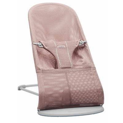 BabyBjörn -  Babysitter Bliss - Antikrosa / Mesh / Ljusgrå