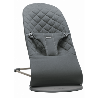 BabyBjörn -  Babysitter Bliss - Antracitgrå / Vävd, Klassisk quilt / Mörkgrå