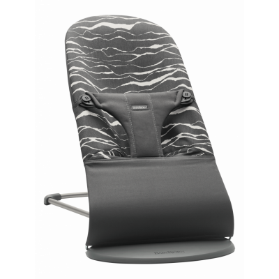 BabyBjörn -  Babysitter Bliss - Antracitgrå/Landscape print / Bomull / Mörkgrå