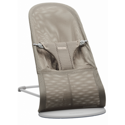 BabyBjörn -  Babysitter Bliss - Gråbeige / Mesh / Ljusgrå