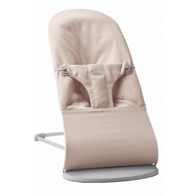 BabyBjörn -  Babysitter Bliss - Ljusrosa / Melerad väv / Ljusgrå