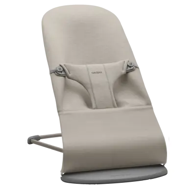 BabyBjörn -  Babysitter Bliss - Sandgrå / 3D-jersey / Mörkgrå