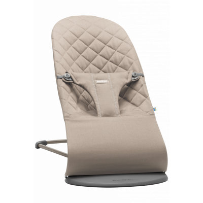 BABYBJÖRN Babysitter Bliss - Sandgrå, Cotton