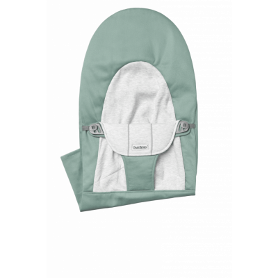 BabyBjörn - Extra Tygsits till Babysitter Balance Soft - Grågrön/Grå / Vävd/Jersey