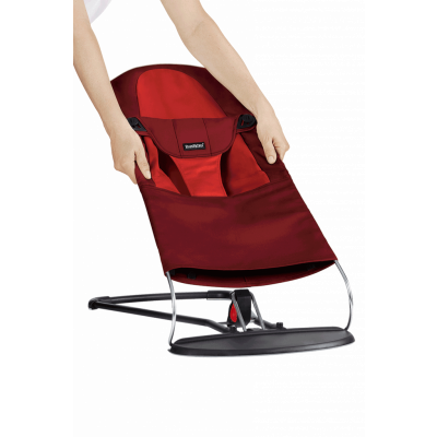 BABYBJÖRN Extra Tygsits till Babysitter Balance Soft - Rost/Orange, Cotton