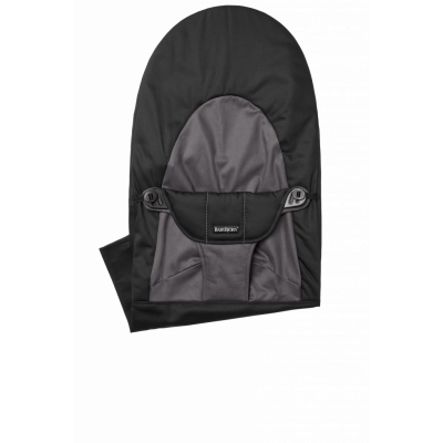 BabyBjörn - Extra Tygsits till Babysitter Balance Soft - Svart/Mörkgrå / Vävd