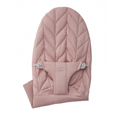 BabyBjörn - Extra Tygsits till Babysitter Bliss - Antikrosa / Vävd, Bladmönstrad quilt