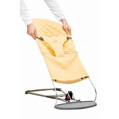 BABYBJÖRN Extra Tygsits till Babysitter Bliss - Ljusgul, Cotton