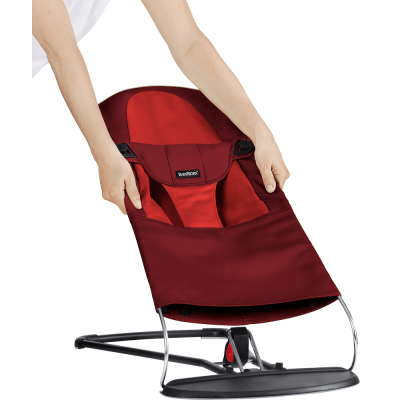 BABYBJÖRN Tygsits till Babysitter Balance Soft Rost/Orange