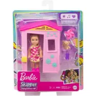 Barbie Babysitter Lekset Rosa Lekstuga GRP15