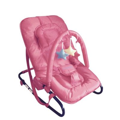 Kaxholmen, Babysitter Med Lekbåge Och Huvudkudde - Rosa