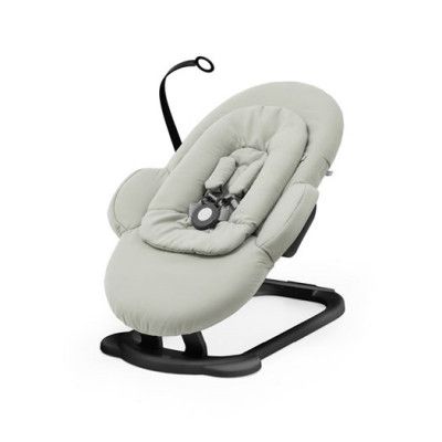 Stokke Steps Bouncer babysitter, soft sage/svart, soft sage/svart