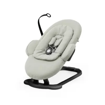 Stokke Steps Bouncer babysitter, soft sage/svart, soft sage/svart